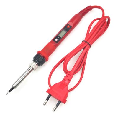 China Soldering Machinery Repair Shops Electric Welding Iron Set Tool Power 110V/220V 80 Watt Soldering Iron Replaceable Tip for sale