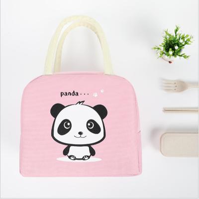 China Cartoon Lunch Box Bag Waterproof Handbag With Meal Bag Purse for sale