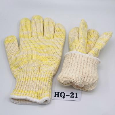 China Barbecue 932F Extreme Heat Resistant 500 Degree Grill BBQ Gloves for sale