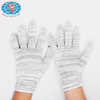 China 10 Needle 600g Polyester High Elastic Gloves Anti-Slip Labor Insurance Work Gloves for sale