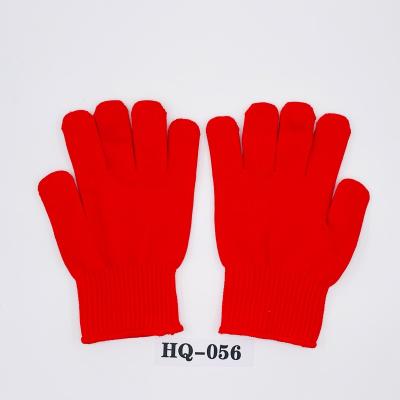 China Anti-slip 10 Red White Nylon String Knit Work Safety Glove for sale