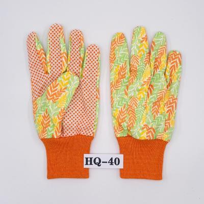 China China Supplier Ladies Anti-Slip Floral Printed Gardening Gloves for sale