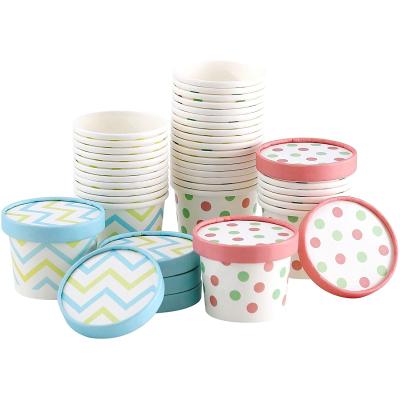 China Disposable 5oz, 8oz, 12oz Disposable Paper Bowls/Ice Cream Paper Cups/Salad Paper Bowls/Rice Bowls for sale