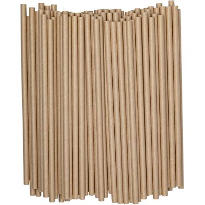 China Designer Biodegradable High Quality Bamboo Degradable Cocktail Paper Straws For Drinking for sale