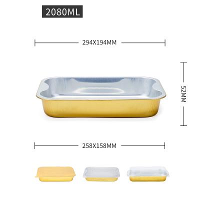 China Eco-Friendly Food Grade Aluminum Foil Cup Tray Aluminum Foil Pudding Cup For Ice Cream Cake Packaging for sale