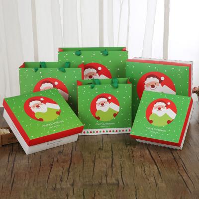 China Christmas Santa Claus Paper Packaging Gift Box Recyclable Package for sale