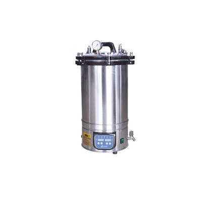 China Electric Heating type digital display autoclave portable pressure steam sterilizer for sale