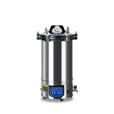 China 18L Electric heating type SUS304 stainless steel microcomputer control portable steam sterilizer vacuum autoclave zu verkaufen