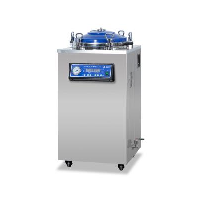 中国 OEM factory outlet vertical high  pressure steam sterilizer  medical equipment 3 times vacuum  autoclave 50 liter 販売のため