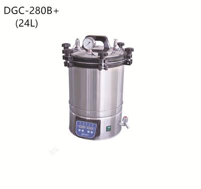 China cheap price portable steam sterilizer /autoclave with digital display 24L zu verkaufen