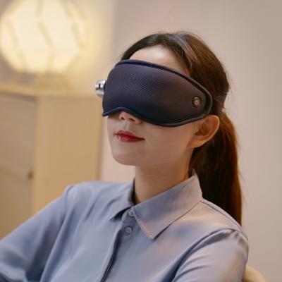 China New Arrival EYE Compress Cordless Hot Cold Vibration Electric Passionate Eye Mask Massager for sale