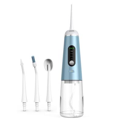 China Portable Dental Household Water Flosser Radio Charging Cordless Dental Oral Irrigator Teeth Cleaner for Clean Teeth for sale