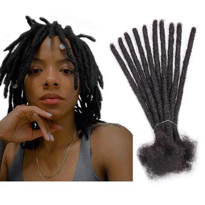 China Free Sample Synthetic Dreadlocks Ombre Double Ended Natural Wholesale Soft Synthetic Making Machine Extensions Faux Locs Dreadlocks Crochet Hair for sale