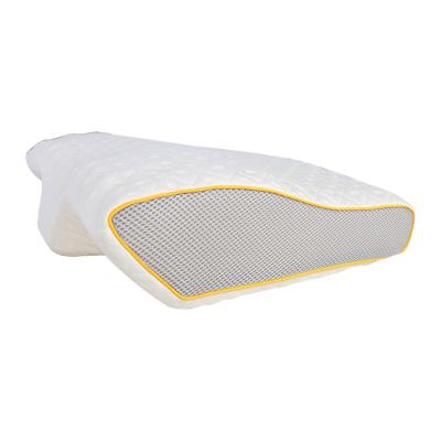 China New Design Contour Anti-Static Memory Foam Orthopedic Spine Sleep Pillow Ergonomic Cervical Pillow Case for sale