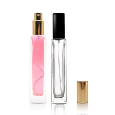 China Wholesale Custom 30ml 50ml Cosmetic Empty Clear Transparent Glass Perfume Bottle With Spray for sale