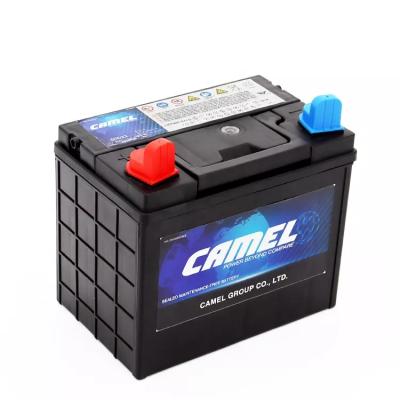 China Camel Brand U1-330 12V Car Lead Acid Battery For Toyota Honda Nissan Suzuki 197 130 159 185mm for sale