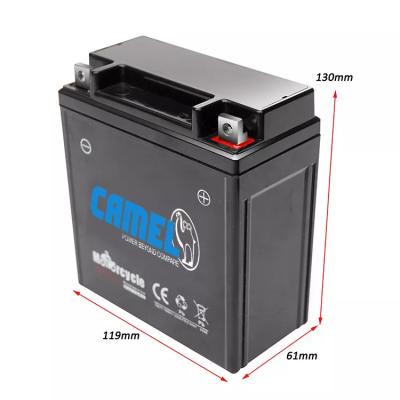 China Camel 6MF5AL AGM 12v SLA Maintenance Free Battery For Yamaha Harley Davidson Honda 02 (E10) for sale