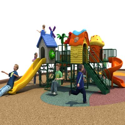 China DY8004 Eco-friendly Slides Cheap Hot Sale High Quality Attractive Children Outdoor Playground Equipment Slides for sale