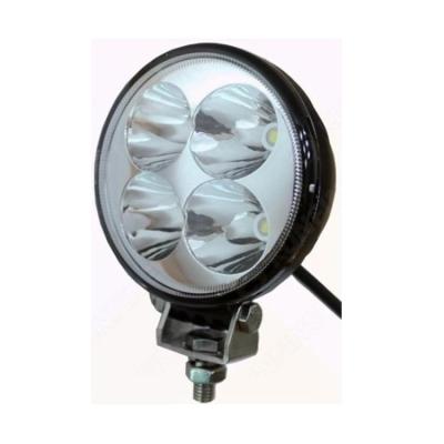 China AL+PMMA 12W 3.1 inch LED Led-lamp 12V 24V DC work light for off-road boat ATV etc. SUV trailer truck car for sale