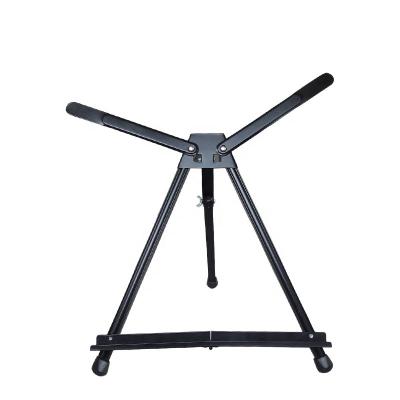 China Adjustable Easel Dish Tripod Easel Stand Table Display Metal Painting Set Easel Wedding Painting Stand for sale