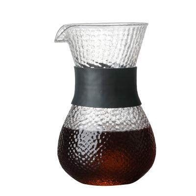 China China Top Sustainable Coffee Supplier Heat Resistant Glass Coffee Pot for sale