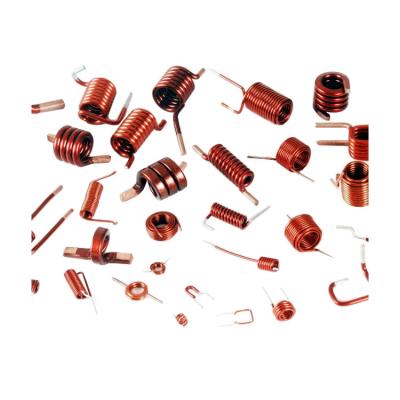 China Coil Aofeng spring factory price Flat copper coil Inductance coil spring for sale