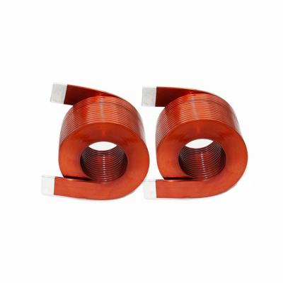 China Coil High performance Flat Copper Coil inductor copper wire Electronic and electrical components coil spring for sale