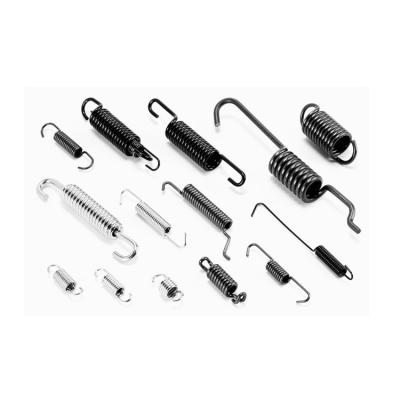 China Coil Wholesale Customized Spring Steel Open Mini Extension Spring With Hooks Small Tension Spring for sale