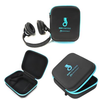 China Shockproof Earphone Case Factory Protective Headphone Carrying Case Large Hard Bag Earphone Suitcase for sale