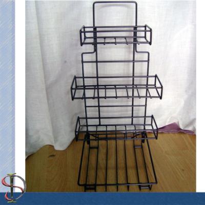 China Mult-Layers Display Rack on table / Small box counter display / Metal Shelves Display Stand / Countertop Rack for sale