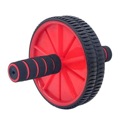 China The double wheel design is the safe and reliable unisex abdominal roller unisex wheel gym fitness set yoga belly wheel for sale