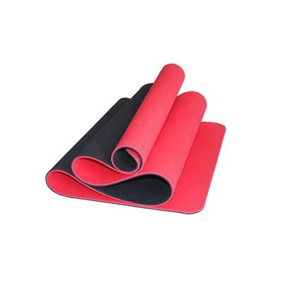 China Non-slip Yoga Studios Tape Mat Eco Friendly Non-Room Fitness Exercise Mat 8mm Thick Tape Yoga Mat for sale