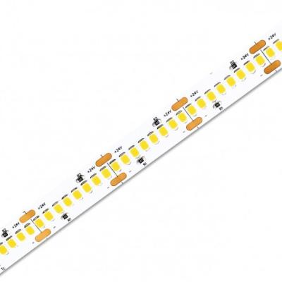 China Warehouse/Garden/Theme Park 256leds High Density Smart 12v 24v 2835 Strip Light Smd Led 12mm PCB Strip Led for sale