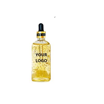 China Hot 100ml Free Serum 24K Gold Logo Anti-wrinkle Style Serum Neutral Anti-Wrinkle Moisturizing And Hydration Cosmetic for sale