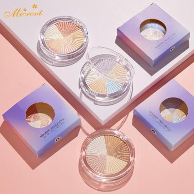 China Makeup CD Border Sunscreen Top Long Lasting Stereo Lighting Transparent 5 Color in 1 Neutral Smudge High Shine Powder No Logo for sale