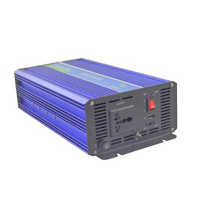 China Solar Power System Home DC to AC Output Voltage 1000w 110v 120v 220v 230v with 12v 24v Input Pure Sine Wave Inverter for sale