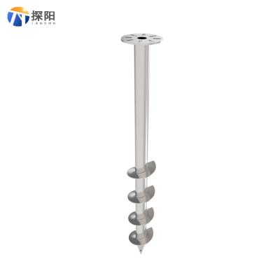 China Agriculture ; Industrial; House ; china commercial photovoltaic hot dipped galvanized screw pile agriculture solar ground screw ground screw ground solar mounting system for sale