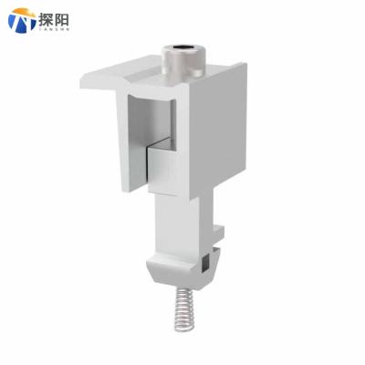 China Agriculture ; Industrial; House ; Commercial Solar Mid Clamp End System Solar Bracket, Solar Bracket For Solar Panel Mounting for sale