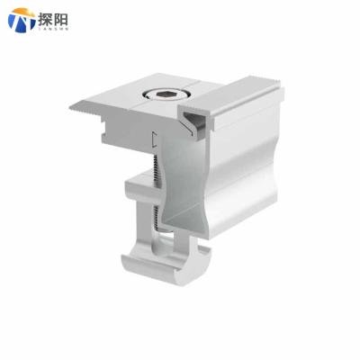 China Agriculture ; Industrial; House ; commercial wholesales selling full aluminum alloy mid and end clamps for panel installation for sale