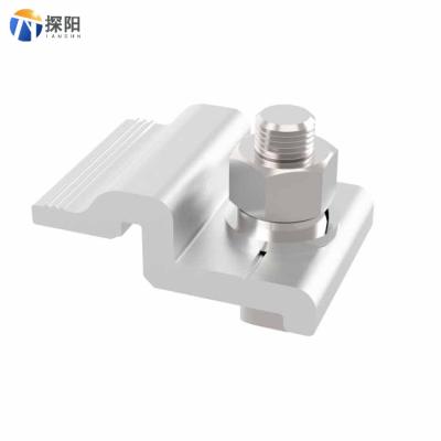 China Agriculture ; Industrial; House ; Commercial Aluminum Ground Solar Panel Mounting Bracket Ssc Rail Clamp for sale