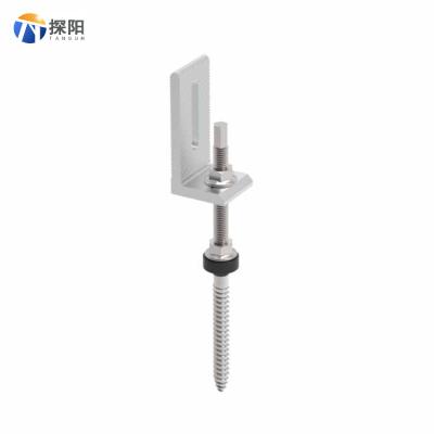 China Agriculture ; Industrial; House ; commercial stainless steel hanger bolt including 3pcs flange nut and 1pc rubber pad for sale