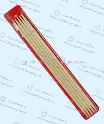 China Double Stitch Bamboo Bamboo Knitting Needle, Bamboo Sock Knitting Needle for sale