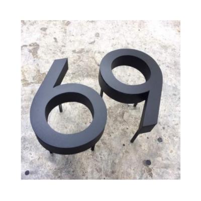 China Wholesale Buildings Factory Price Metal Letters Number For Business Logo Sign for sale