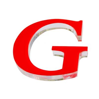 China Buildings Acrylic Wall PVC Customized Design Office Company Non-illuminated Alphabet Letter Logo Sign for sale