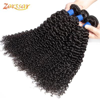 China Wholesale Unprocessed Raw Virgin Human Hair Bundles Curly Bundle Curly Human Hair With Closure Cheap Brazilian Remy Hair Extensions for sale