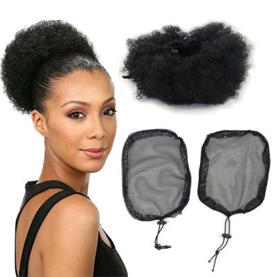 China Making Ponytail and Ponytail Xuchang Factory Price Drawstring Circle for Making Ponytail, Hair Ponytail Hairnet for sale