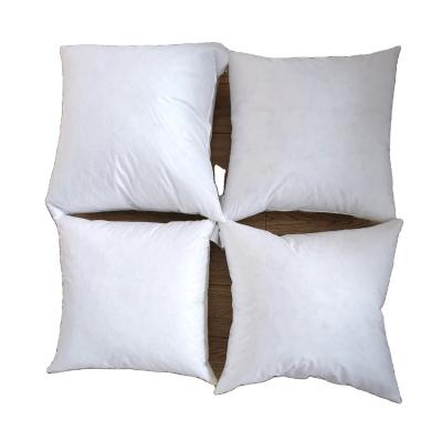 China 40x40cm 95% Anti-Static 5% White Duck Feather Down Pillow Cushion Inserts, Feather And Down Pillow Inserts 16x16 Inches. for sale