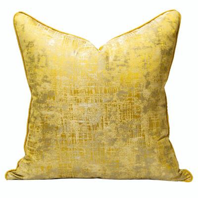 China Nondisposable golden yellow cushion covers boho tufted cushion covers outdoor cushion cover 50x50cm for sale