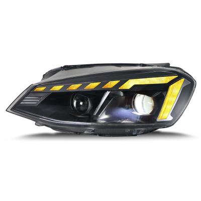 China Newly designed bixenon projector lens headlight for 2013 golf 7 VVK-028 for sale