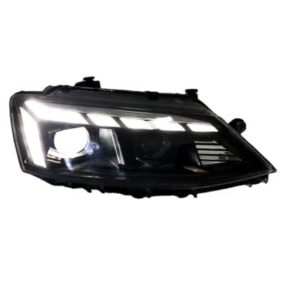 China Newly Designed Full LED Projector Lens Headlight For Jetta MK6 JETTA for sale